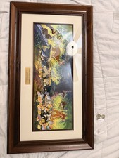 LE 25 A Family Gathering of Friends Bambi Disney Pin Frame Set VHTF ERROR FRAME picture