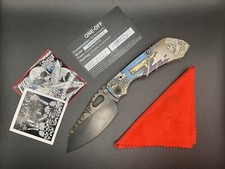 Jon Sorensn CKF Custom Knife Factory Evo 2.0 One-Off Hand Carved Perfection picture