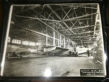 GLENN CURTISS 1917 AEROPLANE FACTORY BUFFALO AVIATION WWI PLANE PHOTO WRIGHT OLD picture