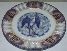 Bing and Grondahl Heron Plate from 1886-1888 23,5cm picture