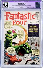 FANTASTIC FOUR #1 - CGC 9.4 - 1961 / INVESTMENT GRADE /HARLAN ELLISON COLLECTION picture