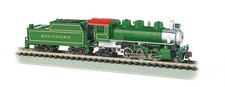 Bachmann Industries Prairie 2-6-2 Locomotive and Tender Southern Train Car, G... picture