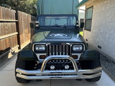 1995 salvaged Jeep recreation of army style. Wrangler YJ. picture