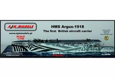1/700 British Aircraft Carrier HMS Argus Type 16 WW1 Resin Kit PJ70038 picture