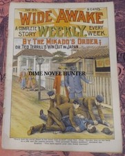JAPANESSE MIKADO'S ORDER VG WIDE AWAKE WEEKLY #35 DIME NOVEL picture