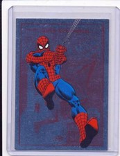 2014 Rittenhouse Archives Marvel Universe Ruby Parallel 26 Spiderman 01/50 picture