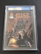 Ruse #3 🌟 CGC 9.8 🌟 Crossgen Graded Comic 1st 2002 Census shows only 2 graded picture