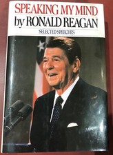 Rare opportunity: authentic signed book President Ronald Reagan picture