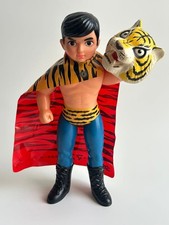 Nakajima Manufacturing Early Tiger Mask Sofubi Original Item with Mask and Cape picture