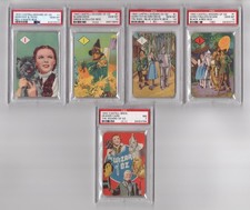 PSA 10 THE WIZARD OF OZ SET PLUS HEADER CARD 1940 Castell (45 Cards) SPECTACULAR picture