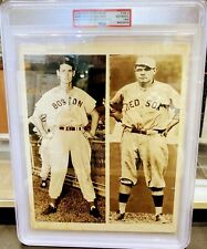 Composite Photograph Babe Ruth/ Ted Williams International News Photos Authentic picture