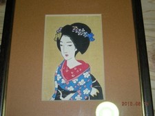 ☆☆Yumeji Takehisa Print Part 3, ☆From the first edition book illustration at picture