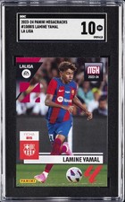 2023-24 PANINI MEGACRACKS LA LIGA #108BIS LAMINE YAMAL SGC 10 GM picture