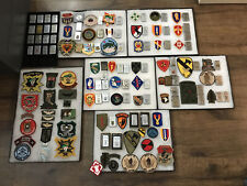 Huge 65 Vietnam War Era Zippo Lighter Lot And Military Patches Navy Seal Mav Sog picture