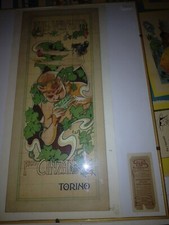 Cinzano Torino Hohenstein 1930s Advertising Original Tempera Drawing Sketch picture