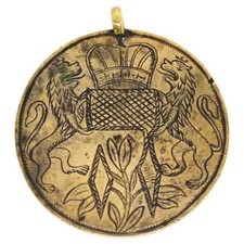 A Silver-Gilt Polish Amulet, Early 19th Century Judaica picture