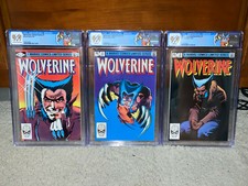 Wolverine Limited Series #1 #2 #3 #4 All CGC 9.9 1982 SET Not 9.8 X-Men cm picture