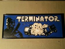 Terminator 1 office poster/Place card signed. Original from the production picture