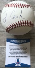 MR. PEANUT President Jimmy Carter Signed Major League BASEBALL Beckett BAS picture