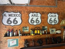 Vintage Route 66 Signs - Circa late 30's early 40's picture