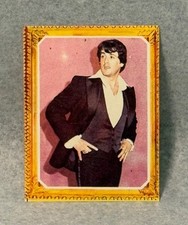 1978 Sylvester Stallone Peru Mis Favoritos BLANK BACK Super Rare Card SSP picture