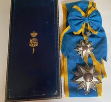 Kingdom of Egypt Order of The Nile Grand Cross 1st Class Sash Badge Medal Nichan picture