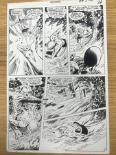 Aquaman #49 Feb 1970 Jim Aparo Steve Skeates Original DC Comic Art picture