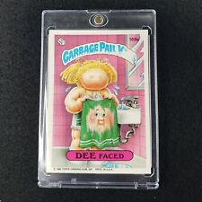 1986 Topps GPK OS5 Garbage Pail Kids 169a EXTREME RARE DEE FACED MISSING BANNER picture