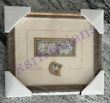 2005 $50 DISNEY DOLLAR & PIN FRAMED AUTOGRAPHED B00000061 SIGNED BOYER LE 100 picture