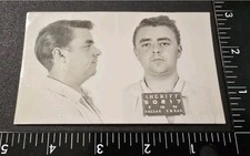 1953 DALLAS MUG SHOT OF GEORGE 