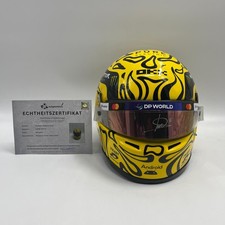 Lando Norris Formula 1 Raceworn Helmet Visor With Signature Japan GP 2025 picture