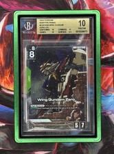 Gundam Card Game Newtype Rising Wing Gundam Zero GD01-024 LR+ picture