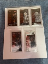 Berserk Tcg Booster Pack Vol. 1-2-3-4-5 Complete Set New Sealed picture