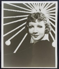 1930 Claudette Colbert Paramount Eugene Robert Richee 8x10 Studio Photograph picture