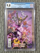 All New Marvel Now Point One #1 CGC 9.8 1:75 McNiven Variant 1st Kamala Ms Marve picture