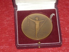 [Coll. J. Domard Sport] Medal Olympic Games 1ST WINTER GAMES CHAMONIX 1924 picture