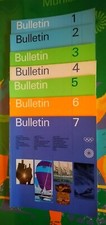 1972 SET BULLETIN 1-7 OTL AICHER OLYMPIC GAMES MUNICH MUNICH Design 72   picture
