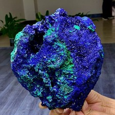 6.88LB BEST Natural Azurite/Malachite crystal minerals specimens V453 picture