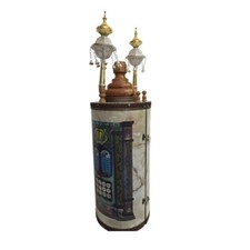 Tifara Authentic Sephardic Sefer Torah with Elegant Case Kosher Eligible picture
