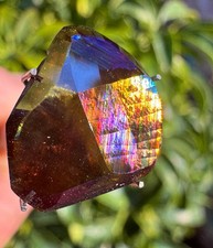 Faceted Rainbow Garnet – San Pedro Mountain, New Mexico 12.8 cts | 15.8 mm x 13 picture