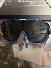 Vintage Alpine Alpine Clear Frost Blue Swatch Sunglasses Ski Fast Shipping picture