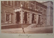 ANTIQUE VICTORIAN NEW HERMITAGE MUSEUM ST PETERSBURG RUSSIA STATUE RARE PHOTO picture