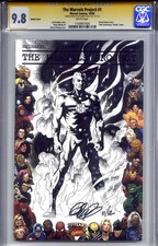 MARVELS PROJECT #1 CGC 9.8 SS GARRY LEACH (Miracleman #1 cover recreation) picture