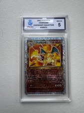 2002 Legendary Collection Charizard 003/110 Reverse Holo MGC 5 picture