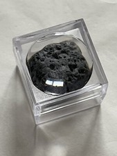 Moon Rock with magnifying small display case extremely rare with provenance picture