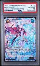 2025 GRAND ARCHIVE SUPPORTER PACK 3 COLLECTOR SUPER RARE #009 FRACTURIZE PSA 10 picture