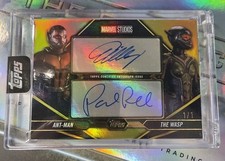 2025 Topps Marvel Studios Chrome Ant-Man & The Wasp Dual Auto 1/1 picture