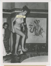 BRIGITTE BARDOT Nero's Mistress Bikini 1956 Original Press Photo Wide World picture