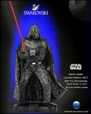 Swarovski 2017 Darth Vader Myriad LE #176 of 300 Retired & NMIB #5239479 picture