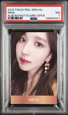 2019 TWICE 8TH MINI ALBUM FEEL SPECIAL PHOTOCARDS VERSION B MINA PSA 7 picture
